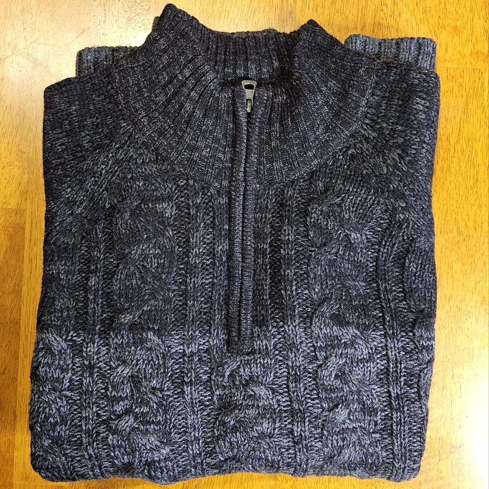 Mens Weatherproof Tri-tone Sweater 2XL